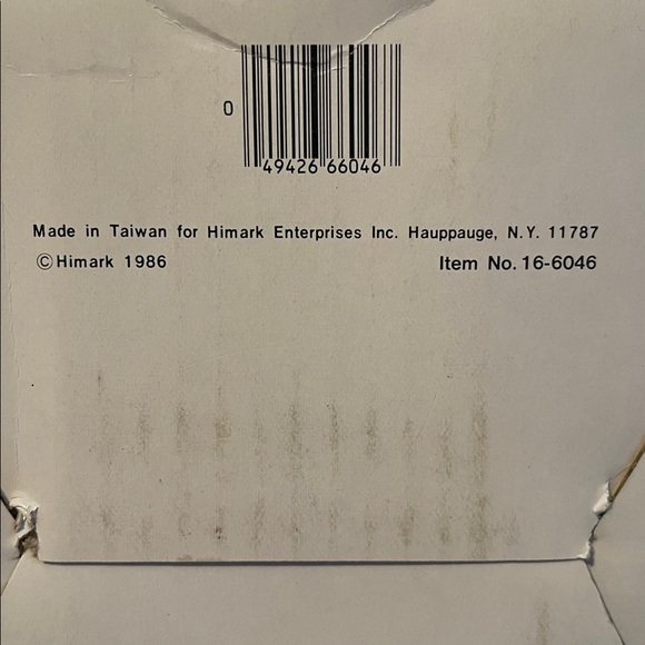 1986 HIMARK “Christmas Bears” Set of 4 Mugs in Original Box - Picture 7 of 7